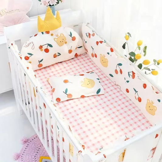 Linge de lit bebe - DouxSommeil™ - Cerises - Ma boutique Sommeil