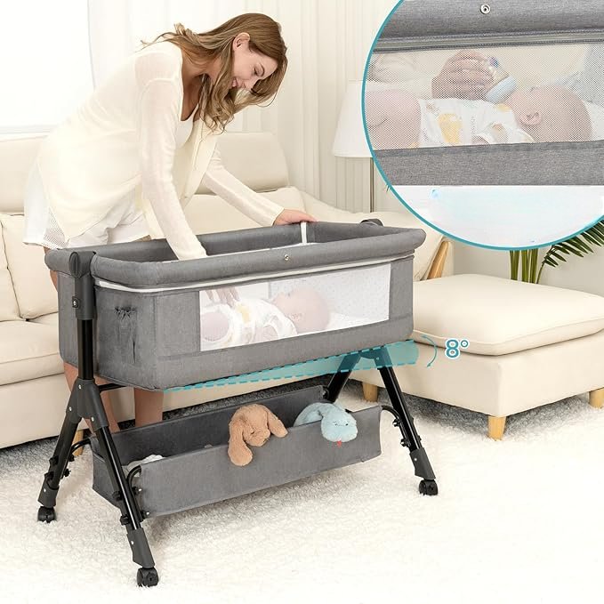 Lit Cododo - BabyBedMobile™ - Gris - Ma boutique Sommeil