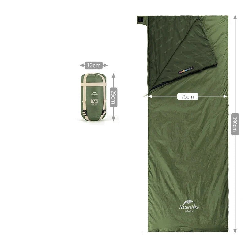 Sac de couchage - CampingSleepingBag™ - Vert - Ma boutique Sommeil