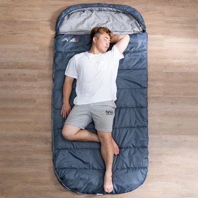 Sac de couchage - HikingSleepingbag™ - Bleu - Ma boutique Sommeil